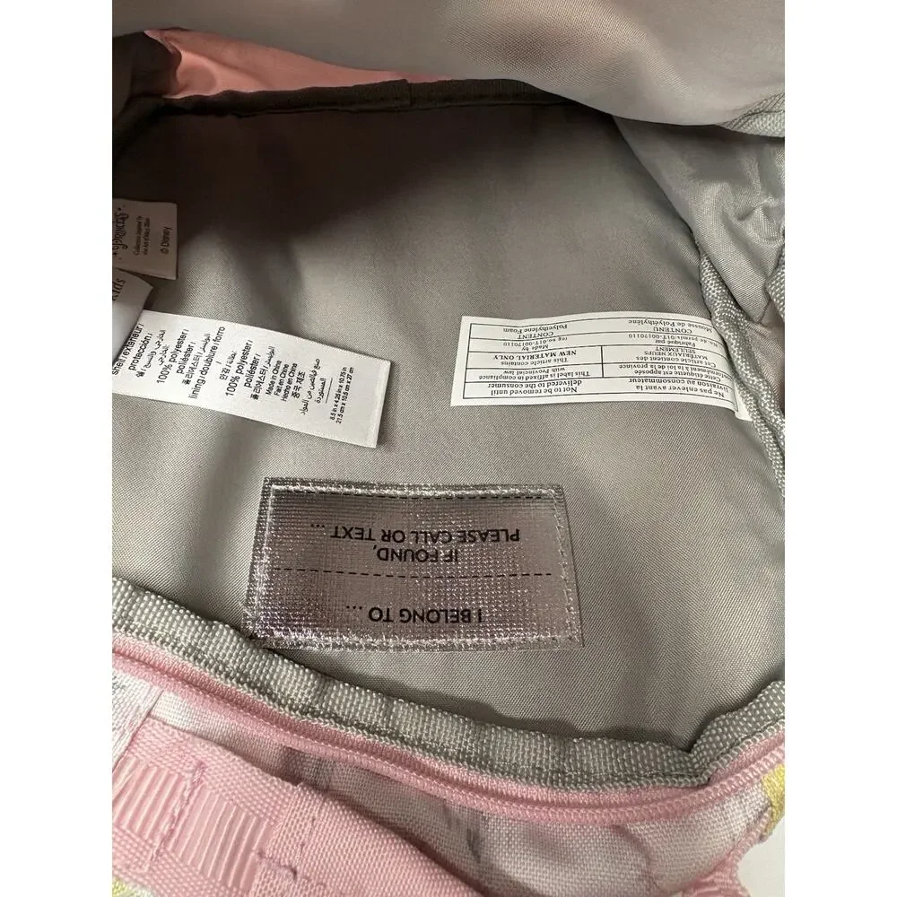 Pottery Barn Kids Mackenzie Disney Princess Castle Shimmer Backpack “Annie”